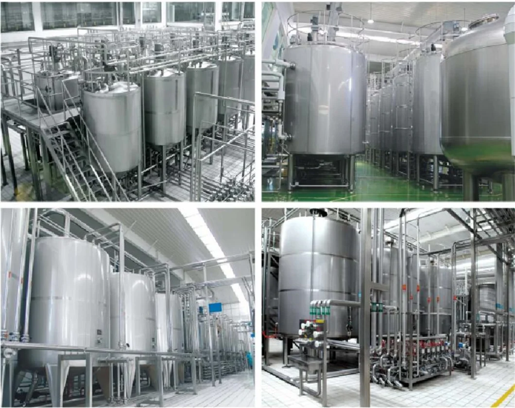 Sanitary Grade Storage Tank for Cream/Lotion/Liquid