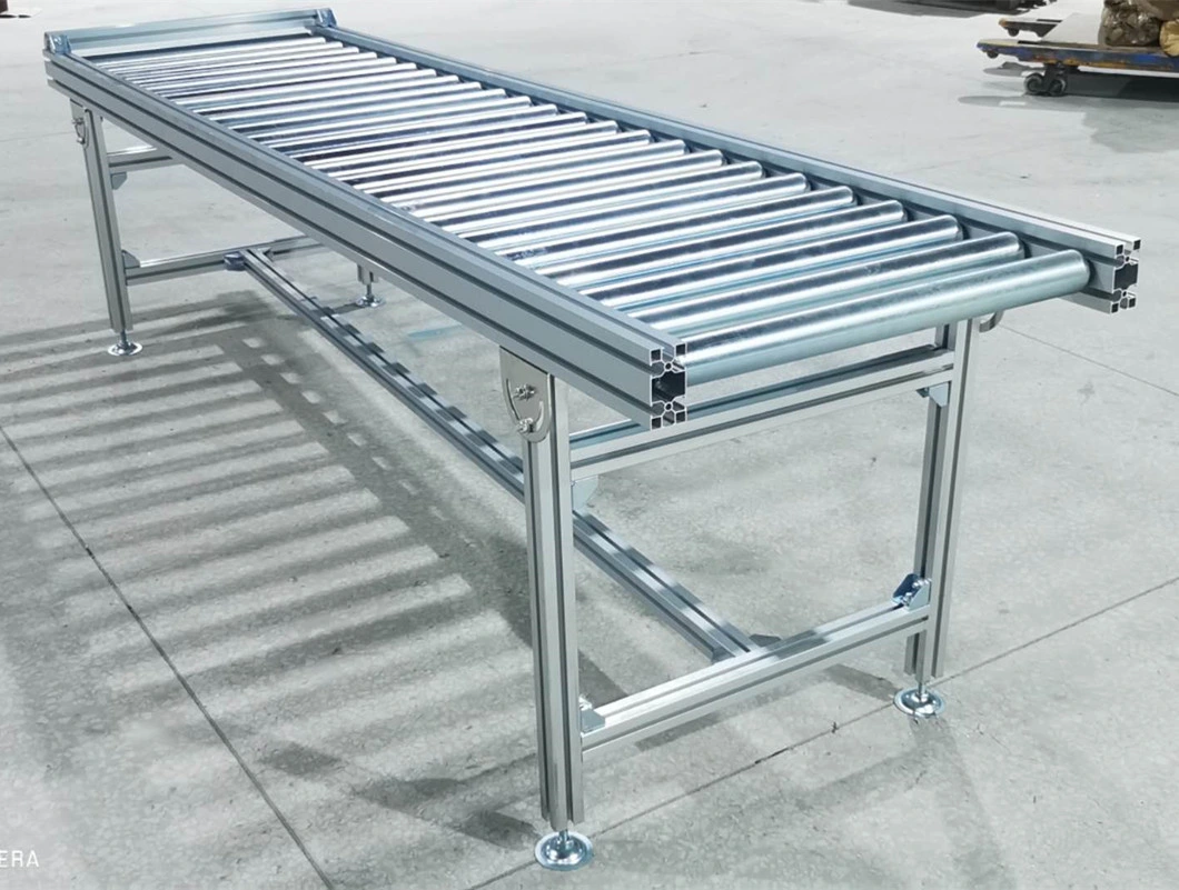 Food Grade Conveyor Belts Index Flat Finished Product Customize Stainless Steel for Food Package Bags Belt Conveyor Manufacturer