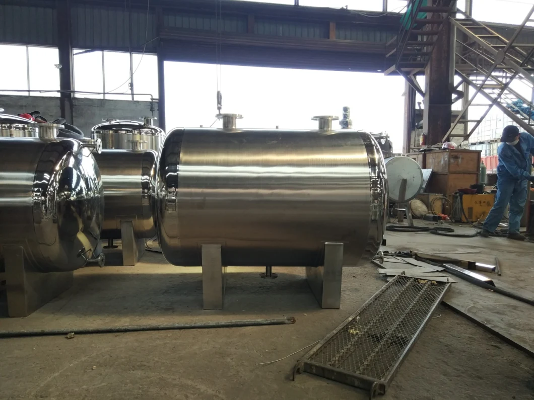 Customized Chemical Alcohol Edible Oil Water Stainless Steel Storage Tank