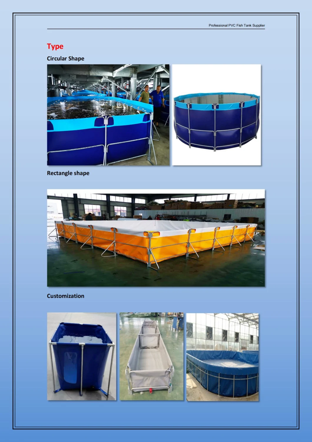 Emergency Water Storage Tanks with Folding Frame Tanks Aluminum Aquarium Stand collapsible fish pond tanks suppliers